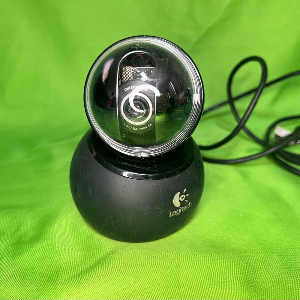 Logitech Black Webcam